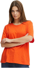 Oransje pulz brit t-skjorte t-skjorte