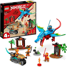 Ninja Dragon Temple Toy Motorbike Set Toys LEGO Toys LEGO Ninjago Multi/mønstret LEGO*Betinget Tilbud