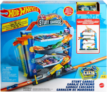 City Stunt Garage Toys Toy Cars & Vehicles Race Tracks Multi/mønstret Hot Wheels*Betinget Tilbud