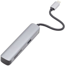 Plexgear Multiadapter för USB-C med 5 anslutningar