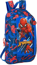 Ryggsäck Casual Spider-Man Great power Blå Röd 22 x 39 x 10 cm