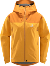 Haglöfs Haglöfs Women's ROC Flash GORE-TEX Jacket Sunny Yellow/Desert Yellow Skalljakker M