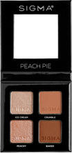 Sigma Beauty Eyeshadow Quad Peach Pie - 4 g