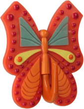 Metaltex ophanghaak Vlinder 3,5 cm ABS rood