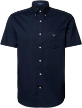 GANT Broad Shirt Short Sleeve Navy