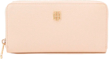 Tommy Hilfiger Women Golden TH Logo Wallet Beige