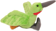 Pia Toys Knuffeldier Kolibri vogel - zachte pluche stof - lichtgroen - kwaliteit knuffels - 10 cm