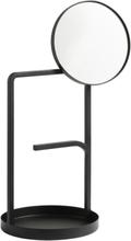 Muse Mirror Home Furniture Mirrors Round Mirrors Black WOUD