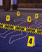 Crime Scene Kit / Brottsplats Utredningsningset 8 Delar