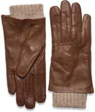 Megan Accessories Gloves Finger Gloves Brun Hestra*Betinget Tilbud