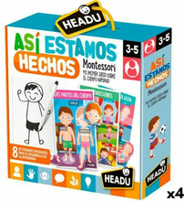 Utbildningsspel HEADU Así Estamos Hechos Montessori