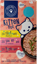 Pets Deli Nassfutter Kitten Box, 6er Pack