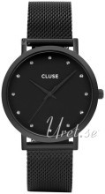 Cluse CL18304 Pavane Musta/Teräs Ø38 mm