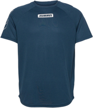 Hmlte Topaz T-Shirt T-shirts Short-sleeved Blå Hummel*Betinget Tilbud
