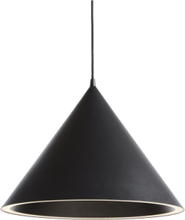 Annular Pendant Home Lighting Lamps Ceiling Lamps Pendant Lamps Black WOUD