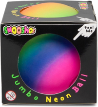 Färgglad Jumbo Stressboll 11 Cm Toys Puzzles And Games Fidget Toys Multi/patterned Suntoy