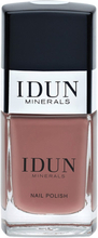 IDUN Minerals Nail Polish Topas Mauve Brown - 11 ml