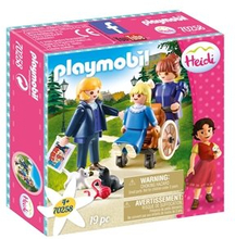 Playmobil Clara Med Far Og Frøken Rottenmeier 70258