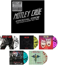 Mötley Crue: Crücial Crüe/Studio albums 1981-89