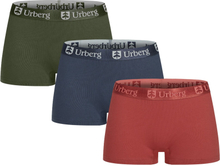 Urberg Urberg Women's Isane 3-pack Bamboo Boxers Tandori/Navy/Green Underkläder L