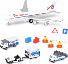 Airport Playset Toys Toy Cars & Vehicles Toy Vehicles Planes Multi/mønstret Dickie Toys*Betinget Tilbud