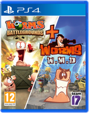 Worms Battlegrounds + Worms WMD Double Pack - PlayStation 4