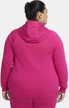 Nike Plus Size - Sportswear Essential Women's Full-Zip Hoodie - Pink