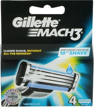 Gillette Mach 3 barberblad Mænd 4 stk