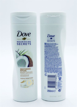 Dove Lotion Restore Ritual Coconut Oil 250ml