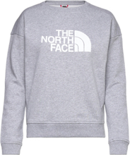 W Drew Peak Crew - Eu Sweat-shirt Genser Grå The North Face*Betinget Tilbud
