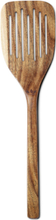 Wooden Utensil Spatula & Tasting Part Home Kitchen Kitchen Tools Spoons & Ladels Brun Dutchdeluxes*Betinget Tilbud
