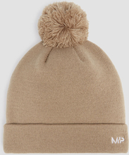 MP Bobble Hat – Taupe