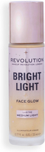 Makeup Revolution Bright Light Face Glow Lustre Medium Light - 23 ml
