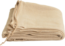 Håndvævet Sengetæppe Bliss Home Textiles Bedtextiles Bedspread Beige Mimou