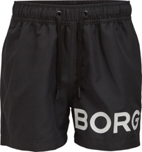 Björn Borg Björn Borg Men's Borg Swim Shorts Black Beauty Badetøy M