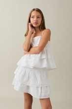 Gina Tricot - Y cute frill skirt - Skjørt - White - 158/164 - Female
