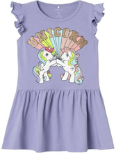 Name It Mai My Little Pony kjole til småbarn, heirloom lilac