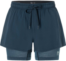 super.natural super.natural W Double Layer Shorts Blueberry Träningsshorts S