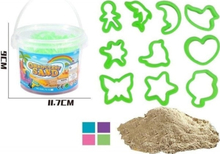 Kinetic sand 200g with molds
