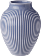 Knabstrup Vase, Riller Home Decoration Vases Big Vases Blue Knabstrup Keramik