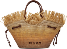 Handväska Pinko Pagoda Small Shopper . PE 24 PLTT 102910 A1R6 Beige