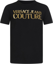 Versace jeans couture t-skjorter og polos svart