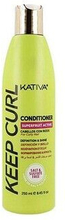 Hårbalsam til definerede krøller Kativa Keep Curl (250 ml)