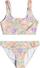 All About Sol Cropped Set Bikini Multi/patterned Roxy