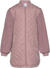 Nkfmember Long Quilt Jacket Tb Outerwear Jackets & Coats Quilted Jackets Pink Name It