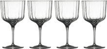 Gin & Tonic-Glas Bach 4 Stk. Home Tableware Glass Gin Glass Nude Luigi Bormioli