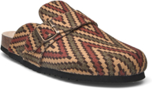Biaotto Mule Woven Shoes Mules & Clogs Brown Bianco