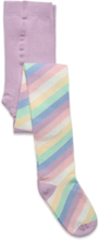 Tights Sg Cotton Candy Striped Tights Multi/patterned Lindex