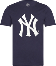 New York Yankees Primary Logo Graphic T-Shirt Sport T-Kortærmet Skjorte Navy Fanatics