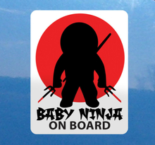 Sticker auto Baby Ninja